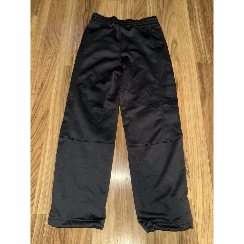 Nike‎ NEW Y2K Therma Elite Stripe Basketball Pants Youth Boys M Dark Gray